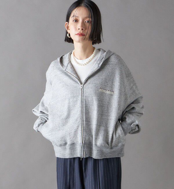 SHIPS for women「SHIPS NINE CASE:ロゴ フーディー」|パーカー|