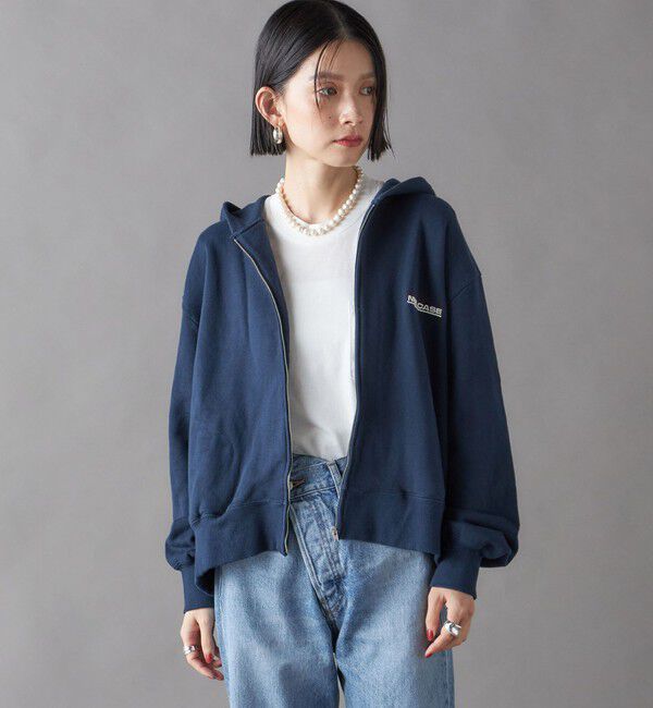 SHIPS for women「SHIPS NINE CASE:ロゴ フーディー」|パーカー|