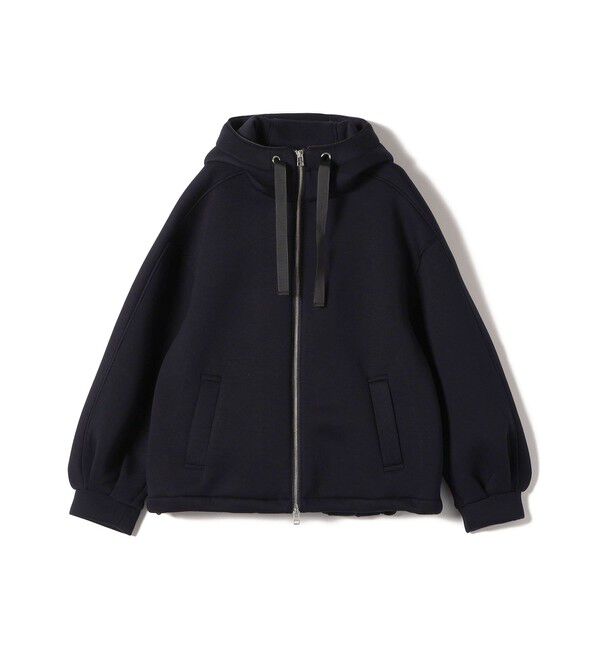 SHIPS for women「【WEB限定】〈手洗い可能〉ダンボール ダブルジップ フーディー 1」|パーカー|