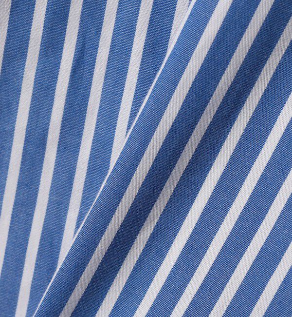 SHIPS for women「〈手洗い可能〉ストライプ バルーン ブラウス」|シャツ・ブラウス|