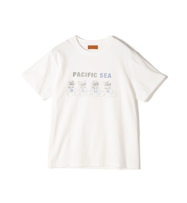 SHIPS for women「【SHIPS別注】Odub:〈手洗い可能〉プリント TEE」|Tシャツ・カットソー|