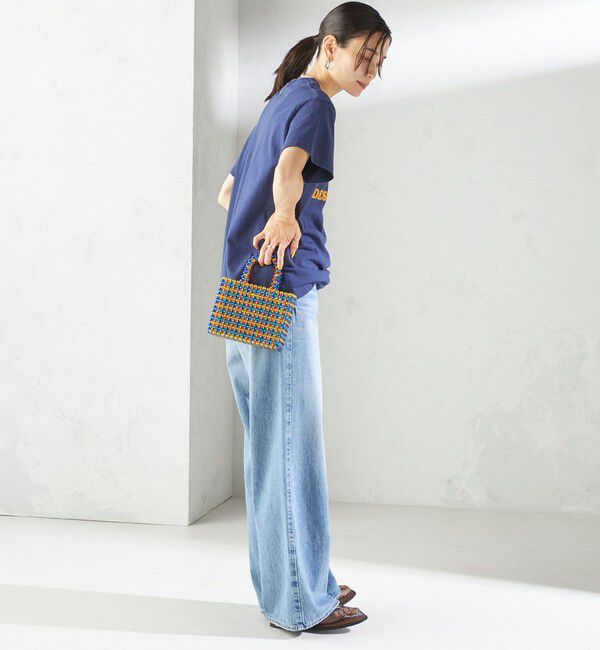 SHIPS for women「【SHIPS別注】Odub:〈手洗い可能〉プリント TEE」|Tシャツ・カットソー|