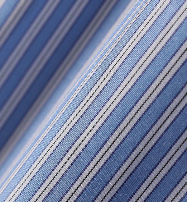 SHIPS for women「【WEB限定】〈手洗い可能〉ストライプ 2WAY リボン シャツ」|シャツ・ブラウス|