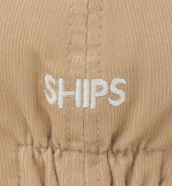 SHIPS KIDS「SHIPS KIDS:ベビー ボア コーデュロイ フライト キャップ」|キャップ・キャスケット|