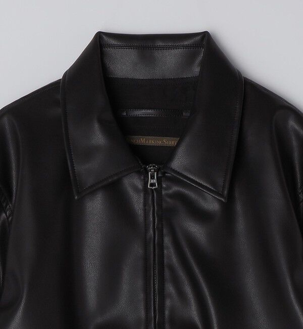 SHIPS「BENCH MARKING SHIRTS: 合成皮革 A2 ブルゾン」|その他|