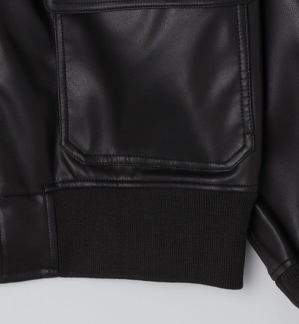 SHIPS「BENCH MARKING SHIRTS: 合成皮革 A2 ブルゾン」|その他|