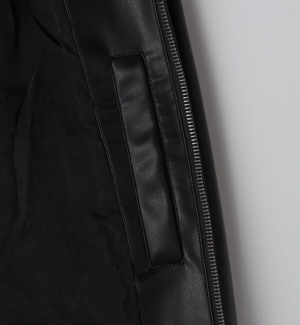 SHIPS「BENCH MARKING SHIRTS: 合成皮革 A2 ブルゾン」|その他|