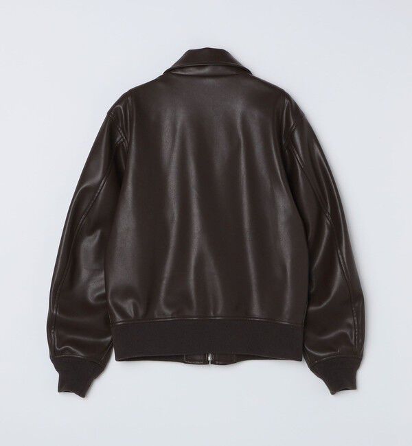 SHIPS「BENCH MARKING SHIRTS: 合成皮革 A2 ブルゾン」|その他|