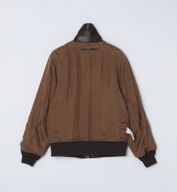 SHIPS「BENCH MARKING SHIRTS: 合成皮革 A2 ブルゾン」|その他|