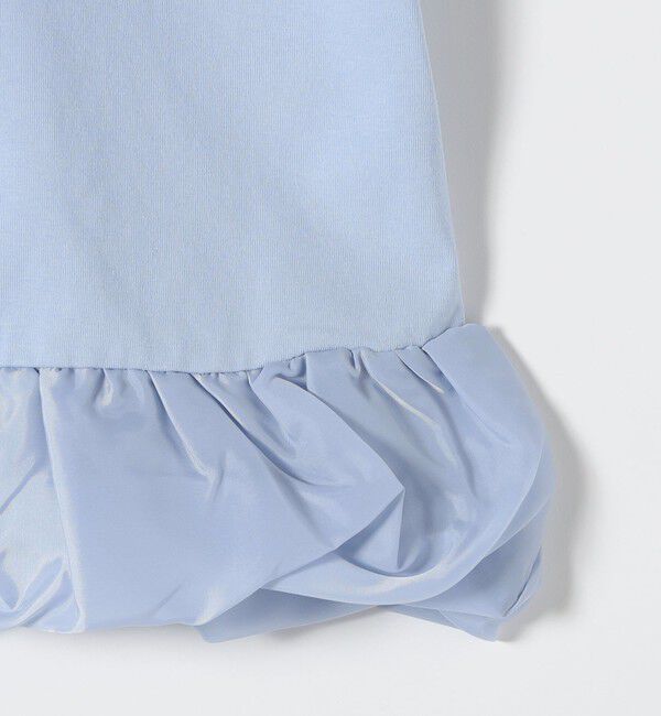 SHIPS any「《予約》SHIPS any:〈多機能/洗濯機可能〉マルチファンクション ドッキング ヘム コンパクト TEE」|Tシャツ・カットソー|