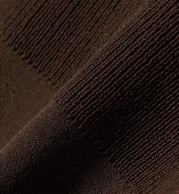 quaranciel「《予約》quaranciel:〈接触冷感/手洗い可能〉コンパクト シアー ニット TEE」|ニット・セーター|