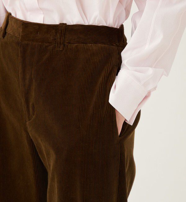 GALERIE VIE「シャンカールコーデュロイ ストレートパンツ」|その他|