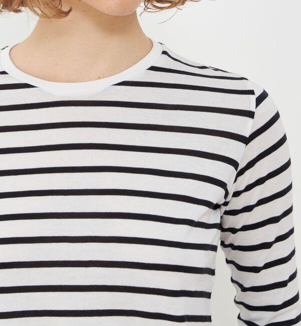 GALERIE VIE「パウダーコットン クルーネックプルオーバー」|Tシャツ・カットソー|