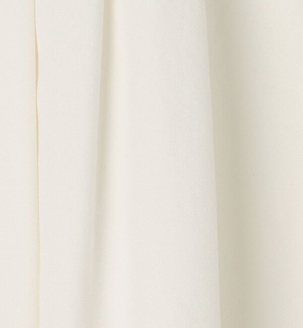 GALERIE VIE「ノンマーセラコットンギャバジン ランダムタックスカート」|フレア|