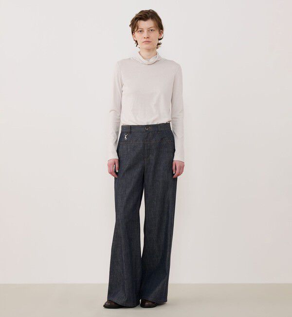 GALERIE VIE「パウダーコットン タートルネックプルオーバー」|Tシャツ・カットソー|