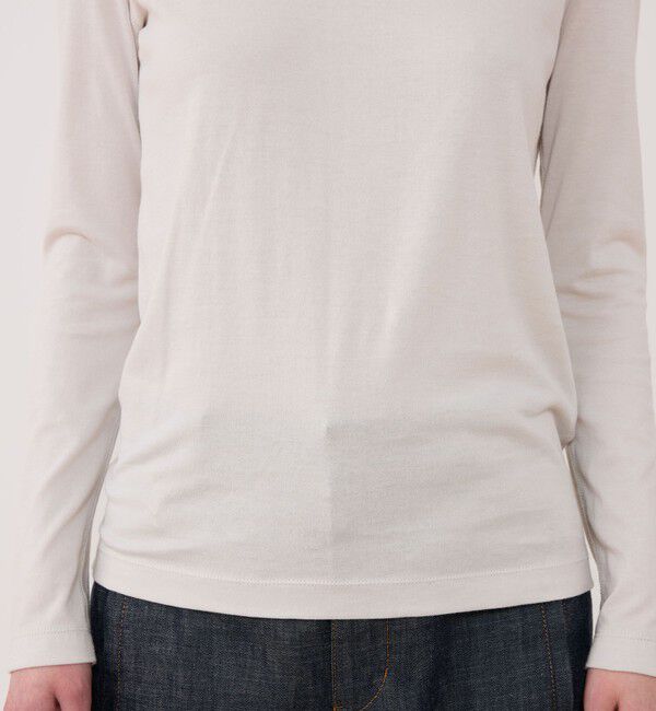 GALERIE VIE「パウダーコットン タートルネックプルオーバー」|Tシャツ・カットソー|