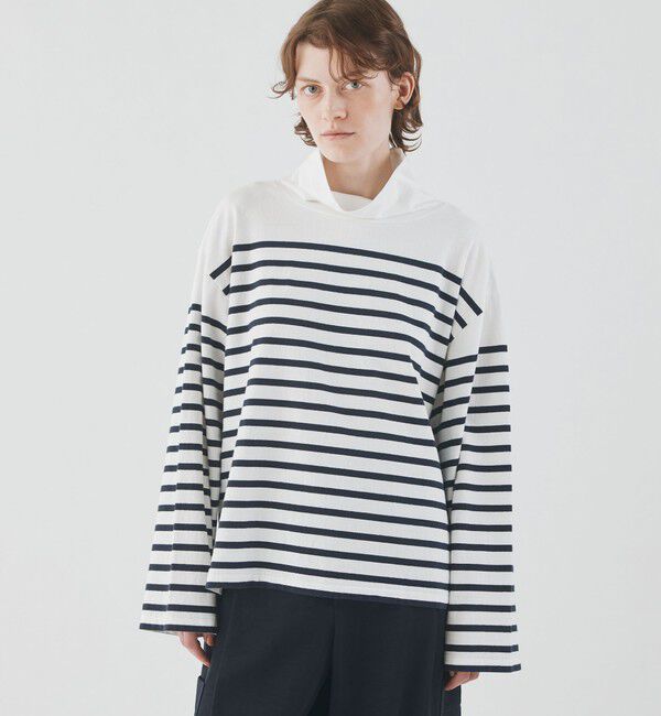 GALERIE VIE「ドライコットン ハイネックプルオーバー」|Tシャツ・カットソー|