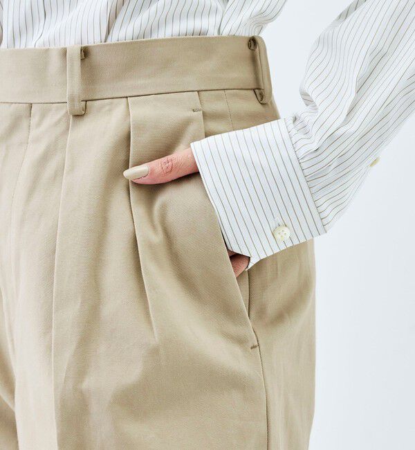 Edition「コットンライトチノ ピーチパンツ」|チノ|