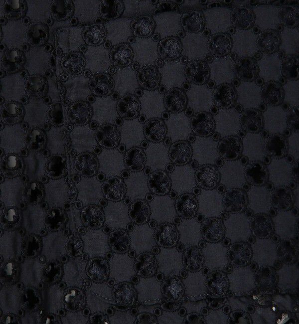 Ballsey「コモンフラワーエンブロイダリー Uネックジレブラウス」|その他|