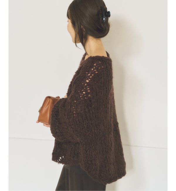 Plage「《追加》HAND KNIT ジャンボタム プルオーバー2」|ニット・セーター|