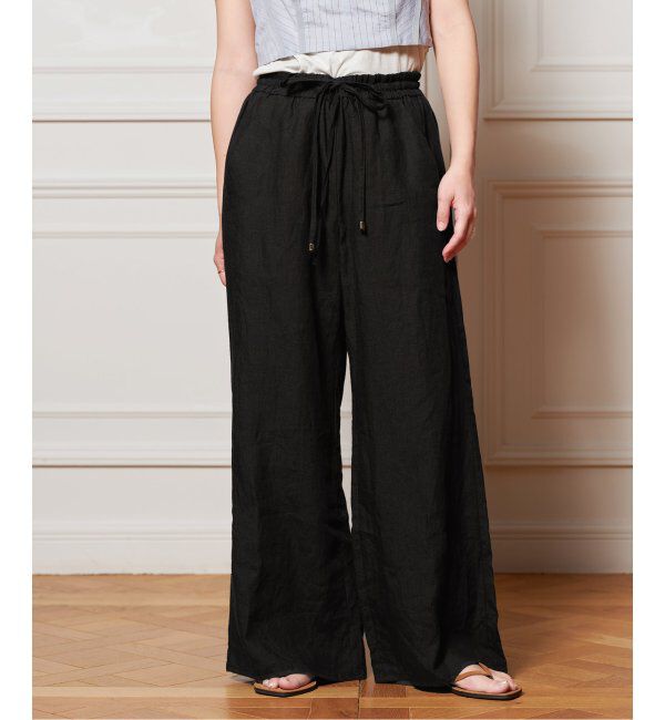 IENA LA BOUCLE「IENA LA BOUCLE リネンブロードイージーパンツ」|その他|