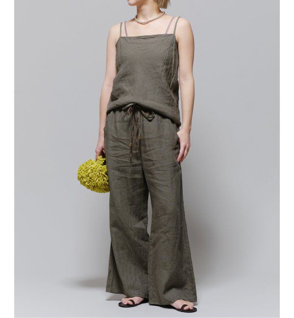 IENA LA BOUCLE「IENA LA BOUCLE リネンブロードイージーパンツ」|その他|