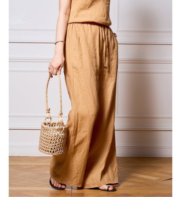 IENA LA BOUCLE「IENA LA BOUCLE リネンブロードイージーパンツ」|その他|