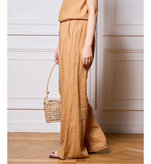 IENA LA BOUCLE「IENA LA BOUCLE リネンブロードイージーパンツ」|その他|