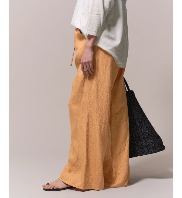 IENA LA BOUCLE「IENA LA BOUCLE リネンブロードイージーパンツ」|その他|