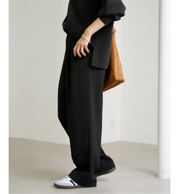 IENA「《追加2》サスペンダーツイルパンツ」|スラックス|