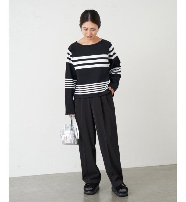IENA「《追加2》サスペンダーツイルパンツ」|スラックス|