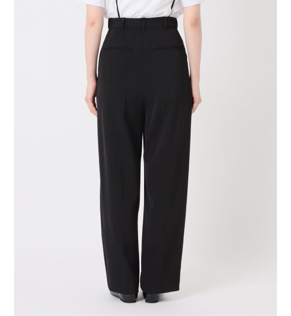 IENA「《追加2》サスペンダーツイルパンツ」|スラックス|