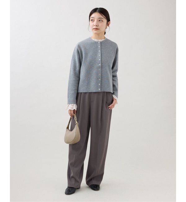 IENA「《追加2》サスペンダーツイルパンツ」|スラックス|