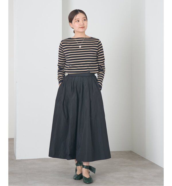 IENA「タフタフレアスカート」|スカート|