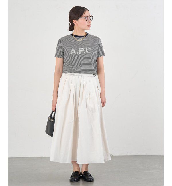 IENA「タフタフレアスカート」|スカート|