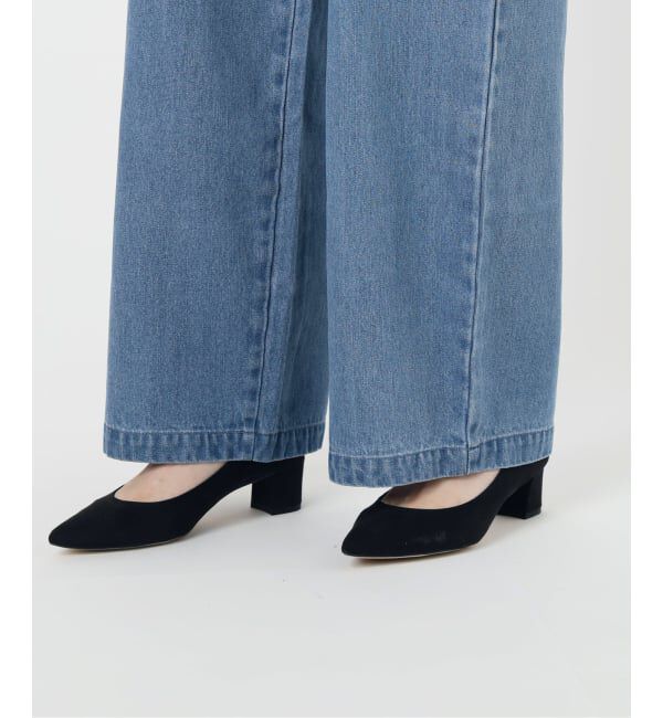 SLOBE IENA「《4サイズ展開》LEDENIM TUCK TROUSERデニム」|デニム|