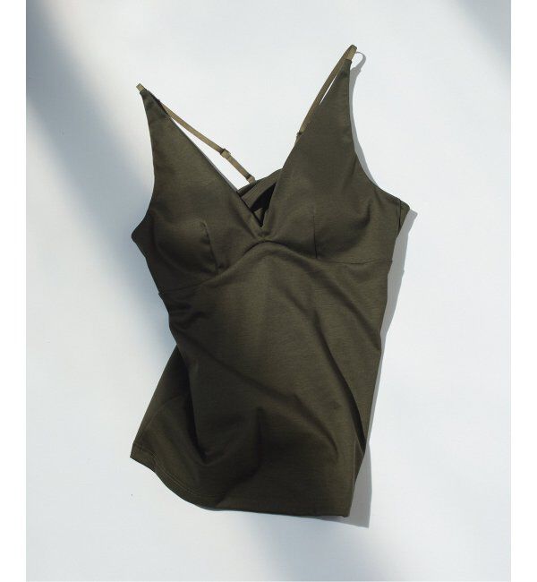 IENA「【EMILY WEEK &times; IENA】コットンスムース ブラキャミソール」|インナー|