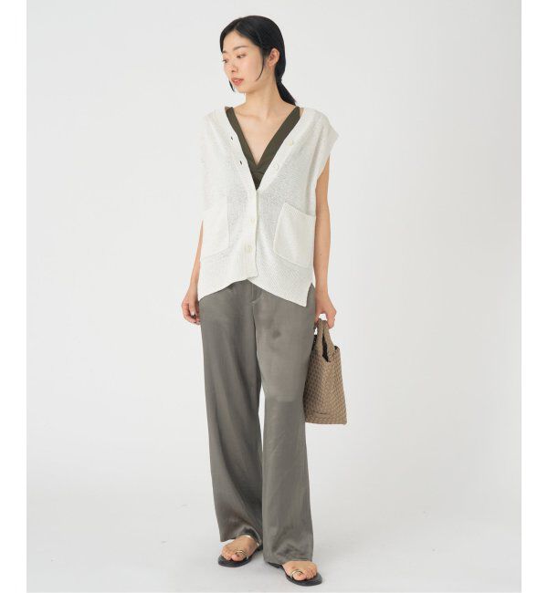 IENA「【EMILY WEEK &times; IENA】コットンスムース ブラキャミソール」|インナー|