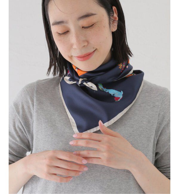 IENA「SCARF IENA スカーフ」|バンダナ・スカーフ|