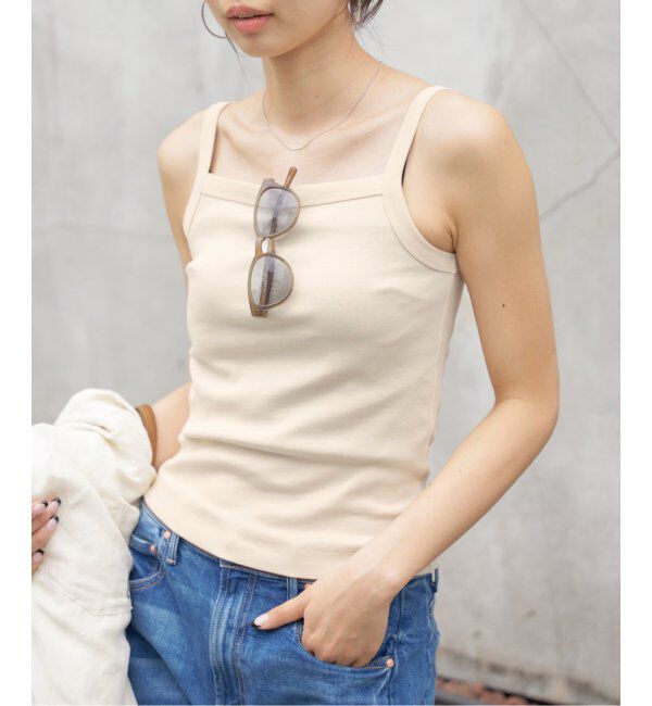 IENA「FLORE FLORE/フローレフローレ MAY CAMI キャミソール」|キャミソール|ナチュラル