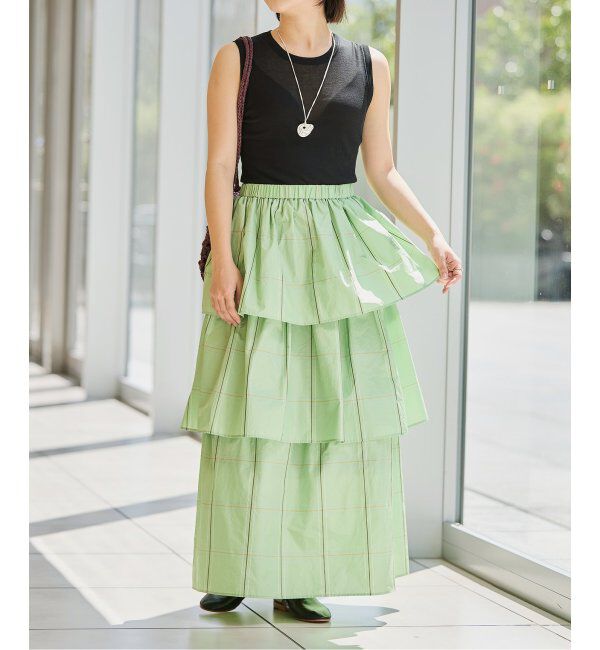 IENA LA BOUCLE「《追加》IENA LA BOUCLE 水撚りガスフライスノースリーブ」|Tシャツ・カットソー|