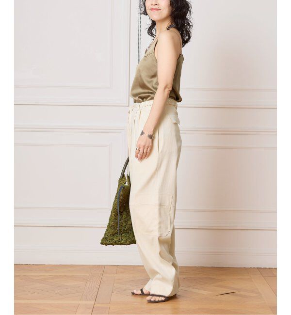 IENA LA BOUCLE「IENA LA BOUCLE ウォッシャブルシルクMIXキャミソール」|キャミソール|