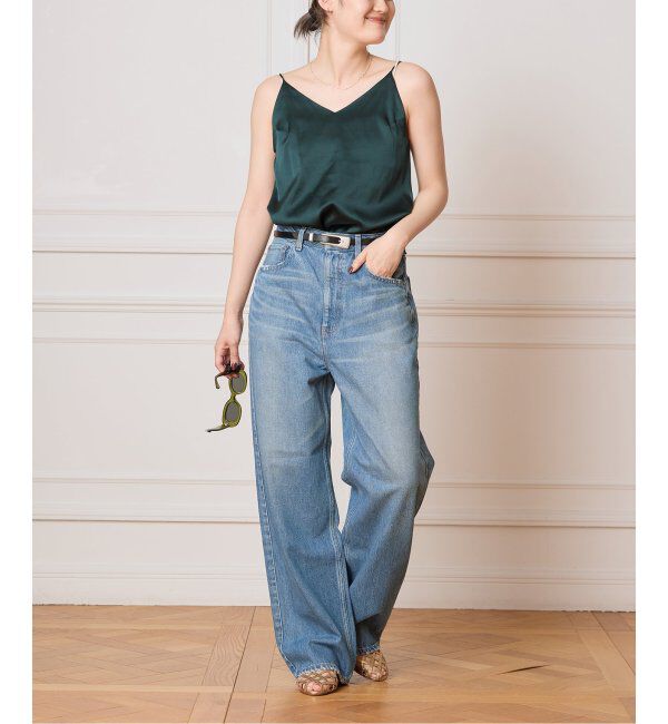 IENA LA BOUCLE「IENA LA BOUCLE ウォッシャブルシルクMIXキャミソール」|キャミソール|