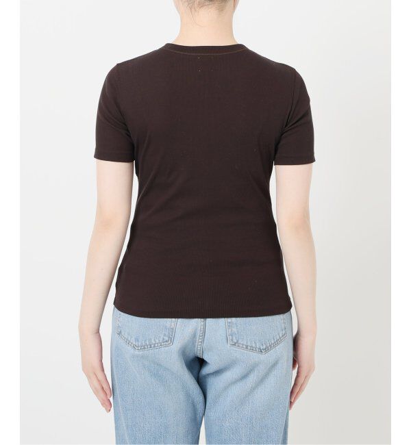 IENA LA BOUCLE「《追加》IENA LA BOUCLE ライトリブハーフスリーブプルオーバー2」|Tシャツ・カットソー|