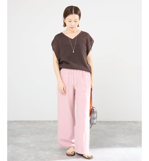 IENA「《追加2予約》コットンギマフレンチプルオーバー」|ニット・セーター|