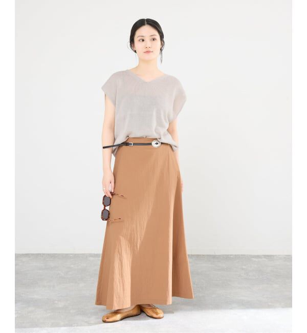 IENA「《追加2予約》コットンギマフレンチプルオーバー」|ニット・セーター|