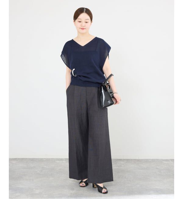 IENA「《追加2予約》コットンギマフレンチプルオーバー」|ニット・セーター|