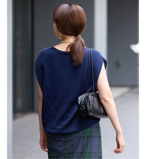 IENA「《追加2予約》コットンギマフレンチプルオーバー」|ニット・セーター|