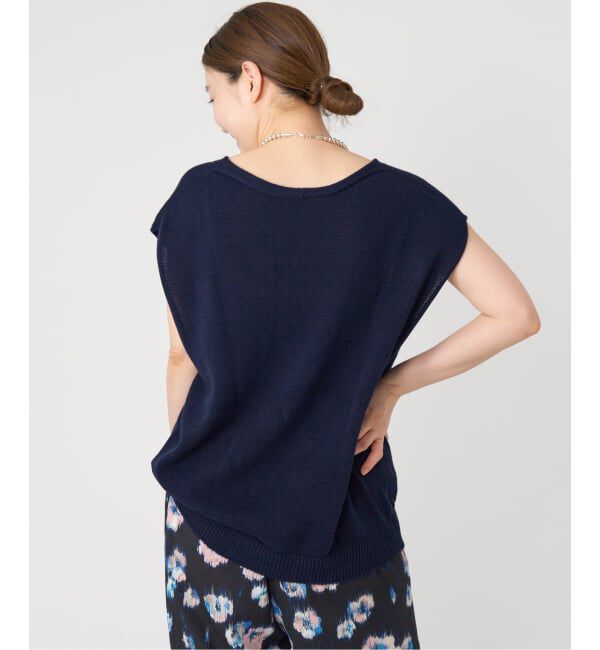 IENA「《追加2予約》コットンギマフレンチプルオーバー」|ニット・セーター|