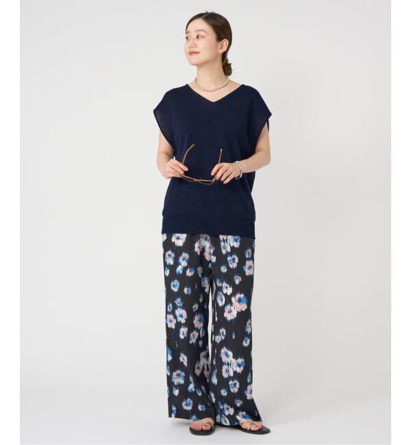 IENA「《追加2予約》コットンギマフレンチプルオーバー」|ニット・セーター|